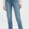 Discount ⌛ Wrangler Mom ???? Jeans Forget Me Not ????