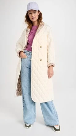 Best reviews of ???? XIRENA Harlyn Puffer ???? Coat Ivory Vine ????
