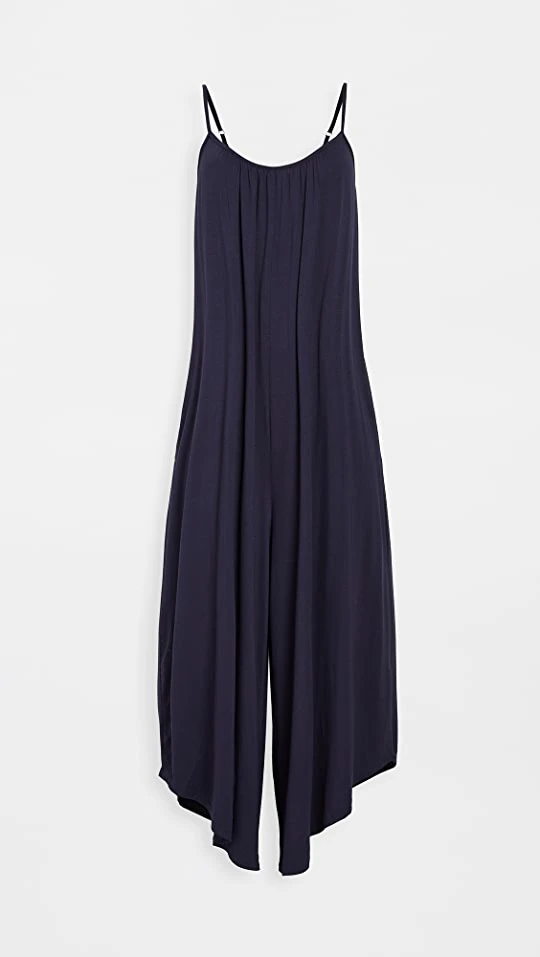 Discount ⌛ Z Supply Flared Jumpsuit Black Iris ???? 2 Discount ⌛ Z Supply Flared Jumpsuit Black Iris ???? - Image 2