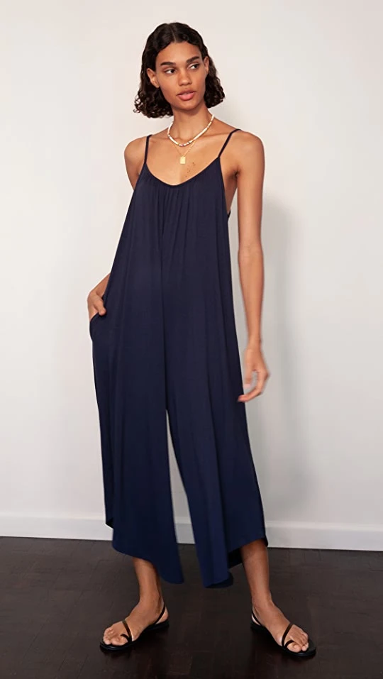 Discount ⌛ Z Supply Flared Jumpsuit Black Iris ???? 1 Discount ⌛ Z Supply Flared Jumpsuit Black Iris ????